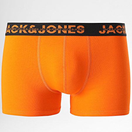 Jack And Jones - Lot De 5 Boxers Dallas Orange Bleu Roi Vert