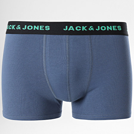Jack And Jones - Lot De 7 Boxers Flower Mix Noir Bleu Marine Vert Floral