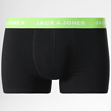 Jack And Jones - Lot De 5 Boxers Pop Skulls Noir