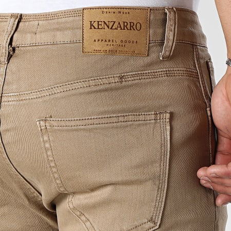 KZR - Jeans skinny color cammello
