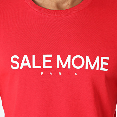Sale Môme Paris - Tee Shirt Notes Rouge Blanc