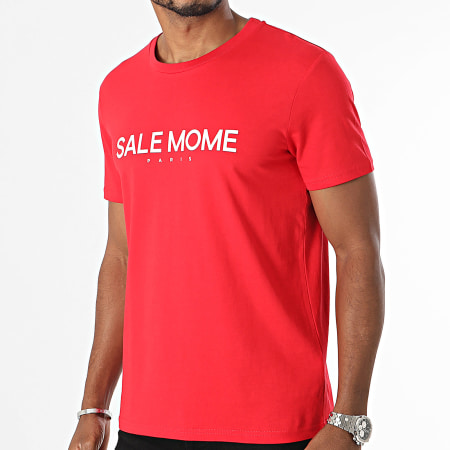 Sale Môme Paris - Tee Shirt Notes Rouge Blanc