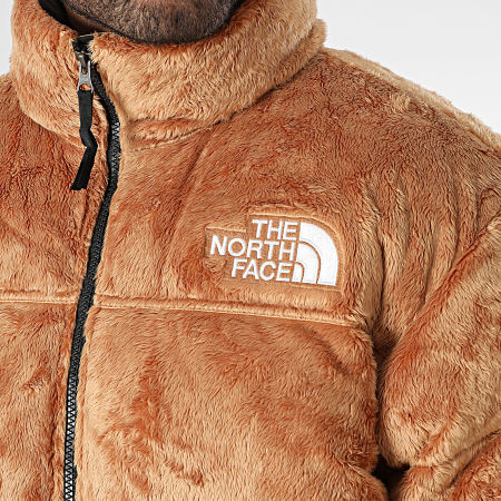 The North Face - Doudoune Versa Velours Nuptse A84F7 Camel