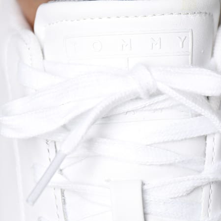 Tommy Jeans - Suela de cuero 1159 Zapatillas blancas