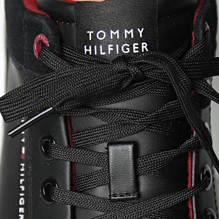 Tommy Hilfiger - Baskets Vulcan Cleat Low Leather Mix 4884 Black