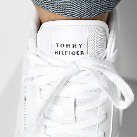 Tommy Hilfiger - Baskets Core Leather Essential 5040 White
