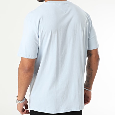 Tommy Jeans - Tee Shirt Linear Logo 7993 Bleu Clair