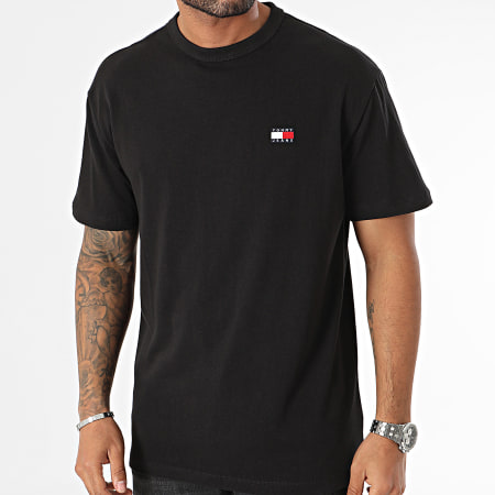 Tommy Jeans - Badge T-shirt 7995 Zwart