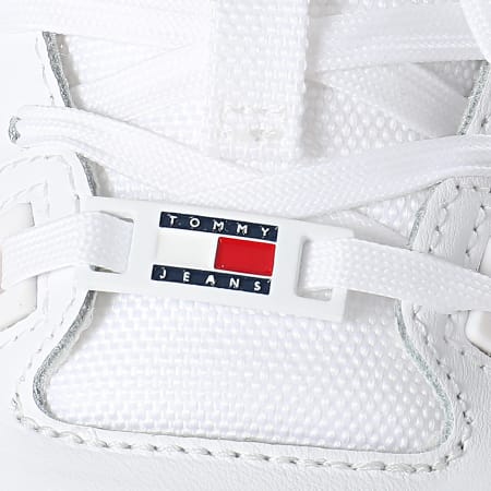 Tommy Jeans - Retro Zapatillas Flatform Essential 2506 Blanco Zapatillas Mujer