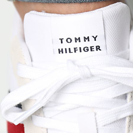 Tommy Hilfiger - Baskets Runner Evo Mix Essential 4886 White