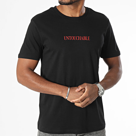Untouchable - Camiseta Untouchface Negro
