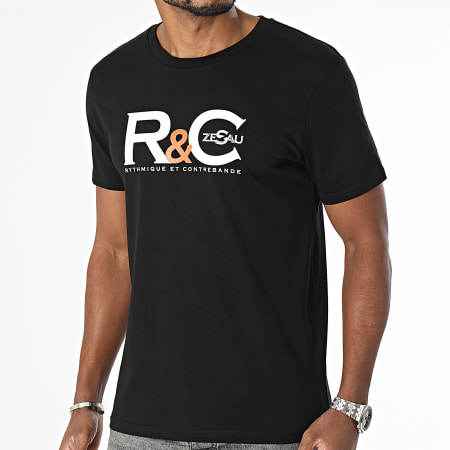 Zesau - R And C Camiseta Negro