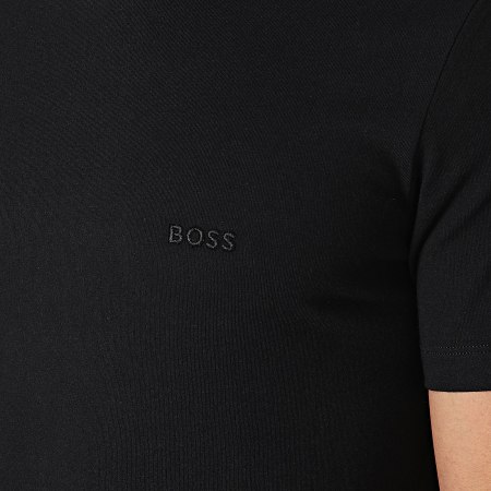 BOSS - Lot De 6 Tee Shirts Classic 50475284 Noir Blanc Gris Chiné