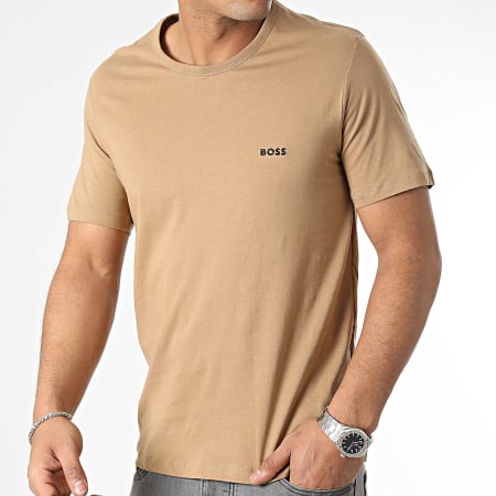 BOSS - Pack de 6 Camisetas Classic 50475284 Negro Blanco Camel