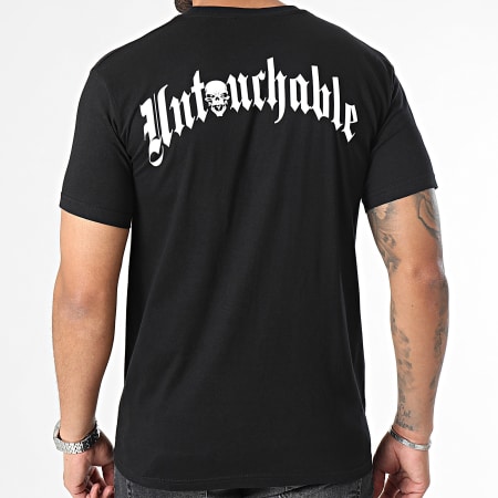 Untouchable - Maglietta con logo nero