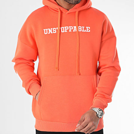 Black Industry - Sweat Capuche Orange