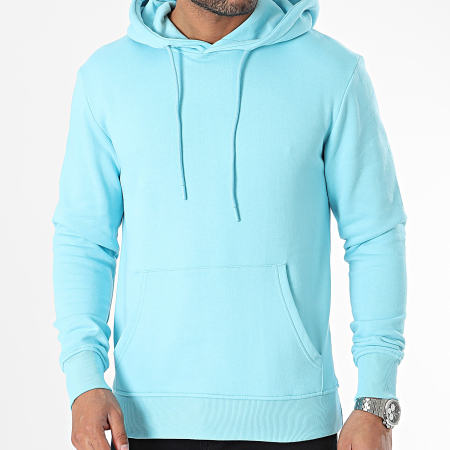 Black Industry - Sweat Capuche Bleu Clair