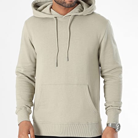 Black Industry - Sweat Capuche Gris Taupe