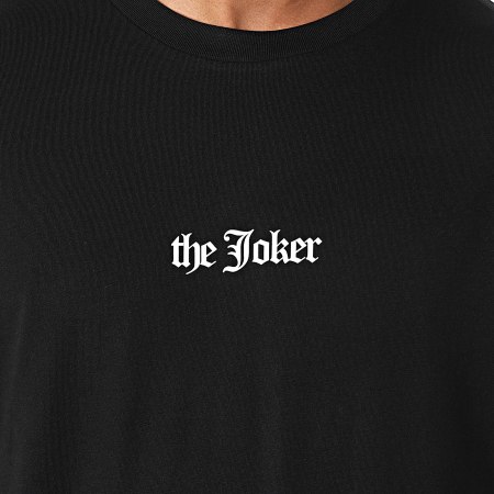 DC Comics - Tee Shirt Oversize Joker Logo Noir