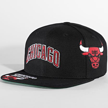 Mitchell and Ness - HHSS6450 Cappello snapback Chicago Bulls nero
