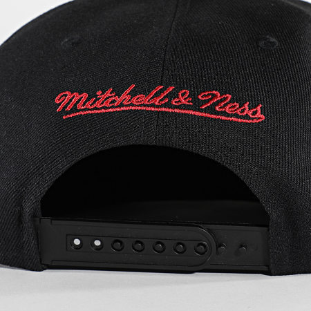 Mitchell and Ness - HHSS6450 Gorra Snapback Chicago Bulls Negra