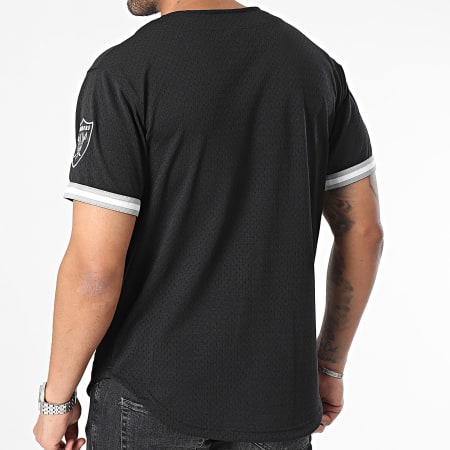 Mitchell and Ness - Camiseta On The Clock Mesh Oakland Raiders Negra