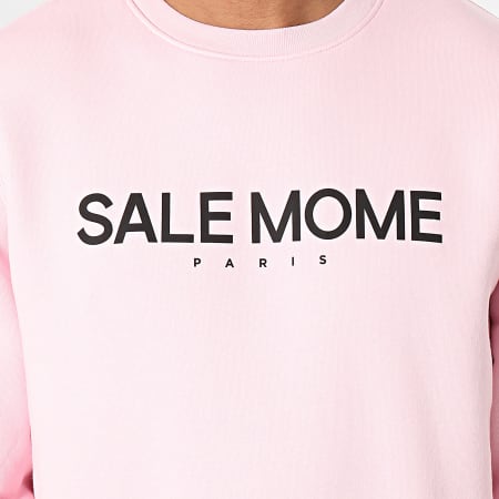 Sale Môme Paris - Sudadera de cuello redondo Teddy Rosa Negra