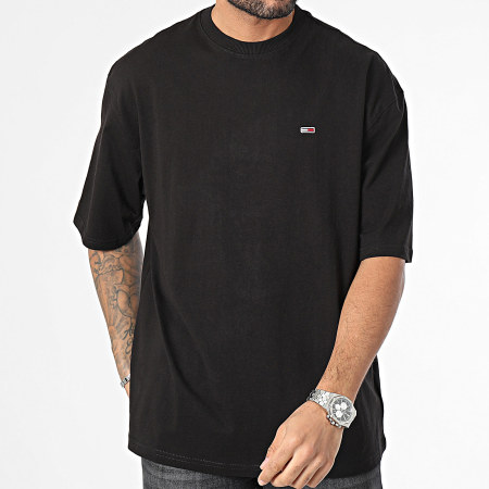 Tommy Jeans - Camiseta Solid 8440 Negro