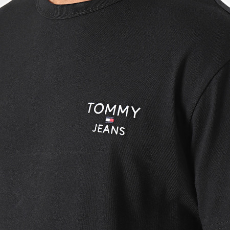 Tommy Jeans - Maglietta Regular Corp 8872 Nero