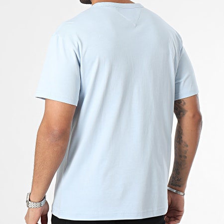 Tommy Jeans - Tee Shirt Regular Corp 8872 Bleu Clair