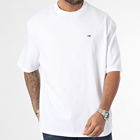 Tommy Jeans - Maglietta Solido 8440 Bianco