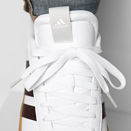 Adidas Sportswear - VL Court 3.0 Sneakers ID6288 Calzature Bianco Ombra Marrone Alluminio