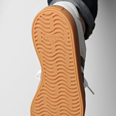Adidas Sportswear - VL Court 3.0 Sneakers ID6288 Calzature Bianco Ombra Marrone Alluminio