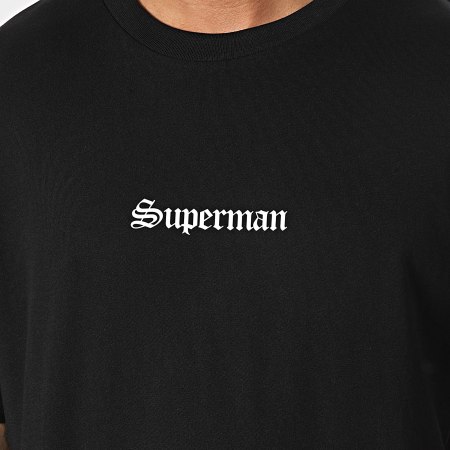 DC Comics - Tee Shirt Oversize Superman Logo Noir