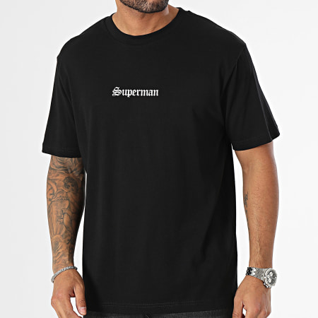 DC Comics - Tee Shirt Oversize Superman Logo Noir