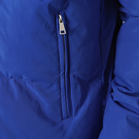 Frilivin - Chaqueta azul real con capucha