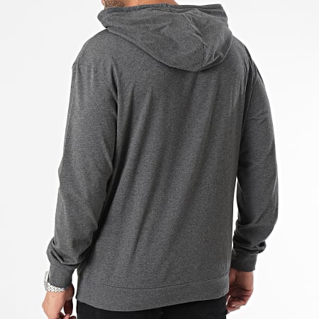 HUGO - Sweat Capuche Linked 50505110 Gris Anthracite Chiné