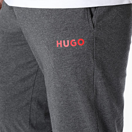 HUGO - Pantalones de chándal enlazados 50505151 Gris marengo