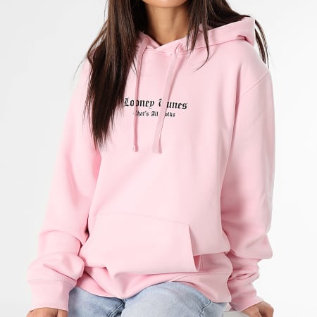 Looney Tunes - Sweat Capuche Femme Angry Bugs Bunny Rose