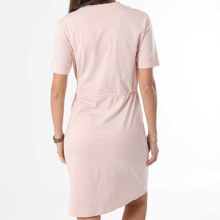 Tommy Hilfiger - Robe Manches Courtes Femme 1985 Mini Corp 0734 Rose