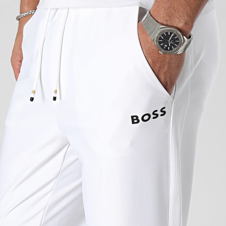 BOSS - Hicon MB 2 Band Pantaloni da jogging 50506163 Bianco