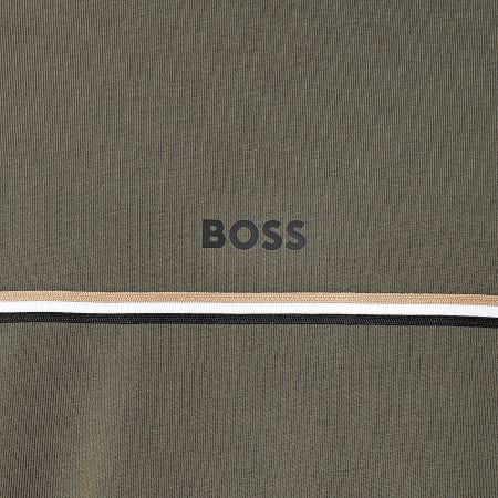 BOSS - Camiseta de manga larga Unique 50509311 verde caqui