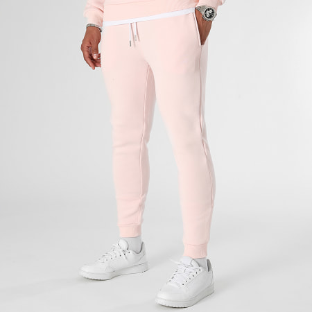 LBO - Set Felpa girocollo e pantaloni da jogging 3145 rosa