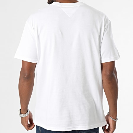 Tommy Jeans - Tee Shirt Regular Signature 7994 Blanc