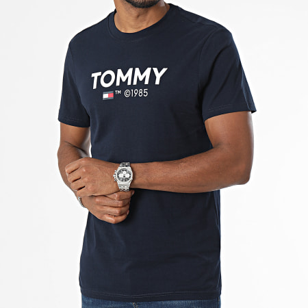 Tommy Jeans - Set De 2 Camisetas Slim DNA 8863 Azul Marino Negro