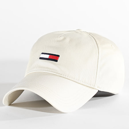 Tommy Jeans - Casquette Femme Elongated Flag 5842 Beige