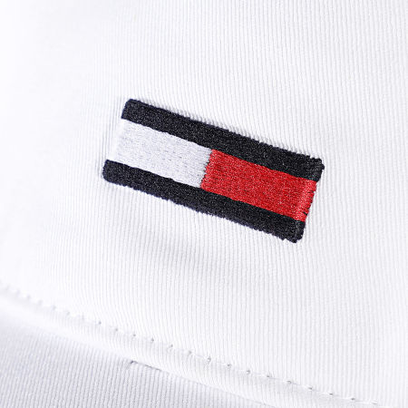 Tommy Jeans - Cappello a bandiera allungato 5842 bianco
