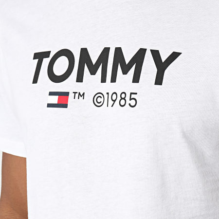 Tommy Jeans - Lot De 2 Tee Shirts Slim DNA 8863 Blanc Noir