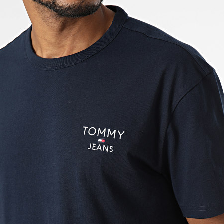 Tommy Jeans - Tee Shirt Regular Corp 8872 Bleu Marine