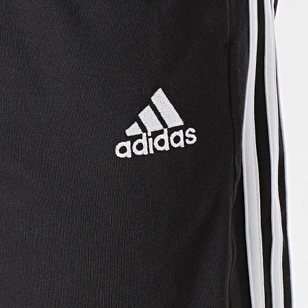 Adidas Sportswear - Short Jogging A Bandes 3 Stripes IC9382 Noir